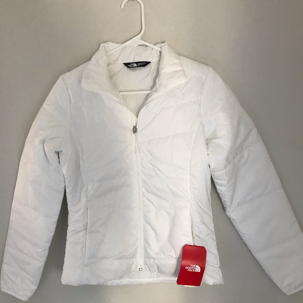 North Face jacket brand new with tags - white!